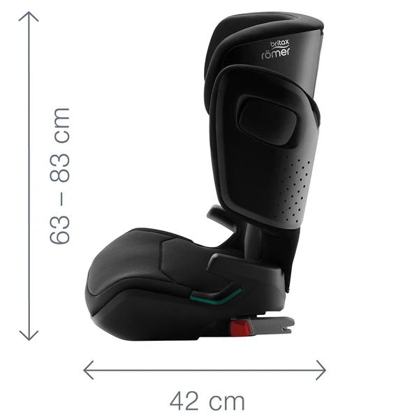 Britax Römer Kidfix M I-Size Storm Grey Kindersitz Gruppe ECE R 129 / I-Size 9 Britax Römer Kidfix M I-Size Storm Grey Kindersitz Gruppe ECE R 129 / I-Size – Bild 7