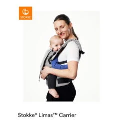 Stokke® Limas™ Flex Babytrage Valerian Mint -Babyartikelgeschäft limasflex slatemel front 220425 0466 rt 1