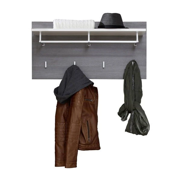 Trendteam Line Paneel Weiß Hochglanz / Sardegna Rauchsilber 4 Trendteam Line Paneel Weiß Hochglanz / Sardegna Rauchsilber – Bild 2