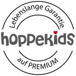 Hoppekids Mittelhohes Bett ECO Luxury 90x200 Cm Mit Gerader Leiter & Absturzsicherung -Babyartikelgeschäft livstidsgaranti hoppekids tysk 1200 23