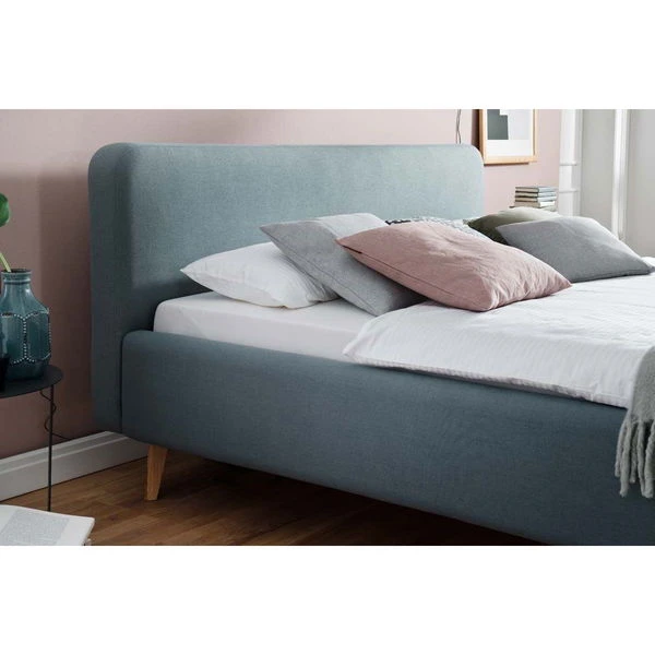 Meise Möbel Mattis Polsterbett 160 X 200 Cm Stoff Eisblau Zum Aktionspreis & Gratis Lieferung 5 Meise Möbel Mattis Polsterbett 160 X 200 Cm Stoff Eisblau Zum Aktionspreis & Gratis Lieferung – Bild 3