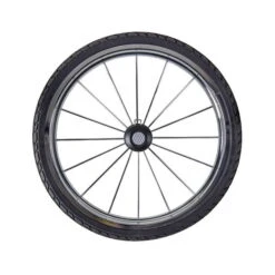 HESBA Condor Light Kinderwagen Außen 640 Innen 117 Black Edition - Räder Schwarz 30 Cm, Ledergriff Braun -Babyartikelgeschäft metall luftkammerrad sl schlauchlos 140 gr 10 1 1 1