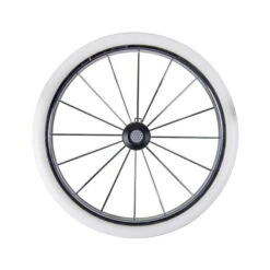 HESBA Condor Coupe Kinderwagen Außen 517 Innen 109 Räder Weiß 30 Cm, Ledergriff Weiß -Babyartikelgeschäft metallspeichenrad eva 300 gr 16