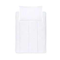 Alvi Microfaser Steppbett Set 100x135 & 40x60 100% Polyester