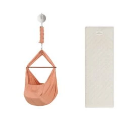 Moonboon Ökologische Federwiegen-Set Desert Mit Motor & Kokos-Einleger -Babyartikelgeschäft moonboon federwiegen set desert