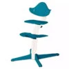Nomi Hochstuhl Weiß Lackiert/Ocean -Babyartikelgeschäft nomihighchair ocean white