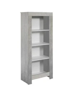 Schardt Nordic Driftwood/Weiß Standregal 4 Offene Fächer