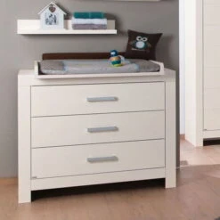 Paidi Fiona Wickelkommode 3 Schubkästen Inkl. Wickelaufsatz
