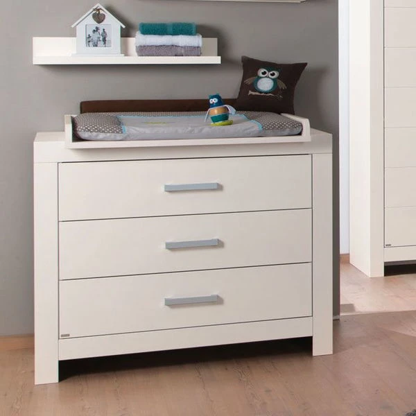 Paidi Fiona Wickelkommode 3 Schubkästen Inkl. Wickelaufsatz 3 Paidi Fiona Wickelkommode 3 Schubkästen Inkl. Wickelaufsatz