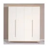 Paidi Remo Kleiderschrank 4-türig Eiche-Bordeaux/Kreideweiß - Zum Aktionspreis 2 Paidi Remo Kleiderschrank 4-türig Eiche-Bordeaux/Kreideweiß - Zum Aktionspreis -Babyartikelgeschäft paidi remo kleiderschrank 4t gr 1