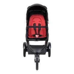 Phil&teds Sport Buggy Inklusive Sitzauflage Chili -Babyartikelgeschäft phil teds sport buggy in chili red front view 1