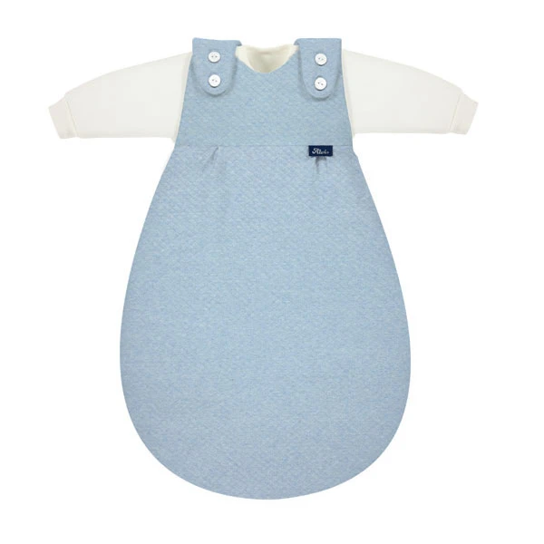 Alvi Baby Mäxchen Special Fabric Quilt Aqua 3-tlg. Schlafsack - Größe Wählen 4 Alvi Baby Mäxchen Special Fabric Quilt Aqua 3-tlg. Schlafsack - Größe Wählen – Bild 2