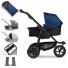 Tfk Mono 2 Kombi Kinderwagen Marine Luftrad-Set Bundle Mit Cupholder -Babyartikelgeschäft rs1749 t m2 ka 334 1 lpr bundle cup