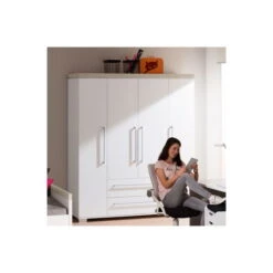 Paidi Kira Jugendzimmer 4-türiger Schrank Nautik Zum Aktionspreis -Babyartikelgeschäft schrank 4t2s nautik gr 4