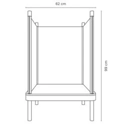 Timkid Sila Sessel Petrol Kissen Orange -Babyartikelgeschäft sila sessel technische zeichnung 1 1