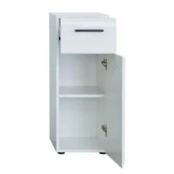 Trendteam Skin Kommode Weiß Hochglanz -Babyartikelgeschäft skin bd 1116 802 01 freisteller offen