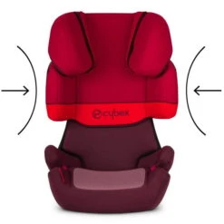CYBEX Solution X-Fix Kindersitz Rumba Red Gruppe 2/3 8 CYBEX Solution X-Fix Kindersitz Rumba Red Gruppe 2/3 -Babyartikelgeschäft solutionx fix lsp system 6