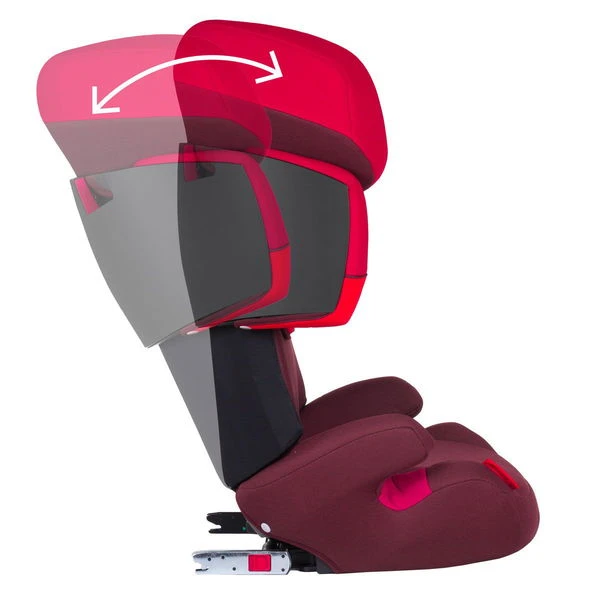 CYBEX Solution X-Fix Kindersitz Rumba Red Gruppe 2/3 4 CYBEX Solution X-Fix Kindersitz Rumba Red Gruppe 2/3 – Bild 2