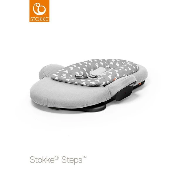 Stokke® Steps™ Bouncer Grey Clouds Gestell Schwarz Passend Zum Hochstuhl Zum Toppreis 4 Stokke® Steps™ Bouncer Grey Clouds Gestell Schwarz Passend Zum Hochstuhl Zum Toppreis – Bild 2