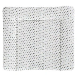 Träumeland Wickelauflage Weiß Mit Grauen Sternen 75 X 85 Cm