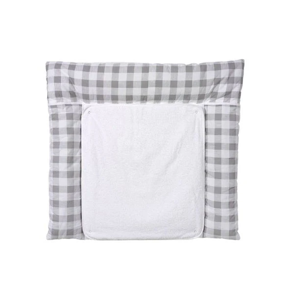 Schardt Wickelauflage Vichy Grey 80x75 Cm Inkl. Abnehmbarem Frotteebezug 3 Schardt Wickelauflage Vichy Grey 80x75 Cm Inkl. Abnehmbarem Frotteebezug