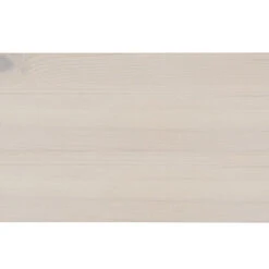 LIFETIME Schrank 100 Cm, 2 Türen, 2 Schubladen Whitewash, Massivholz, Ohne Griffe