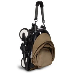 BABYZEN™ YOYO² 6+ Buggy Toffee Gestell Black -Babyartikelgeschäft yoyo 2 6 folded 3 4 black frame toffee web